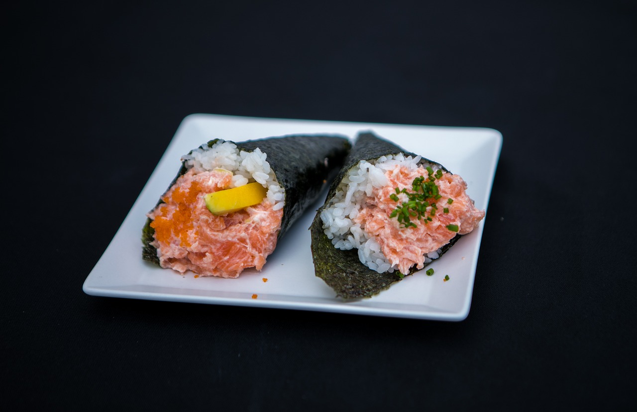 Temaki - rożek sushi