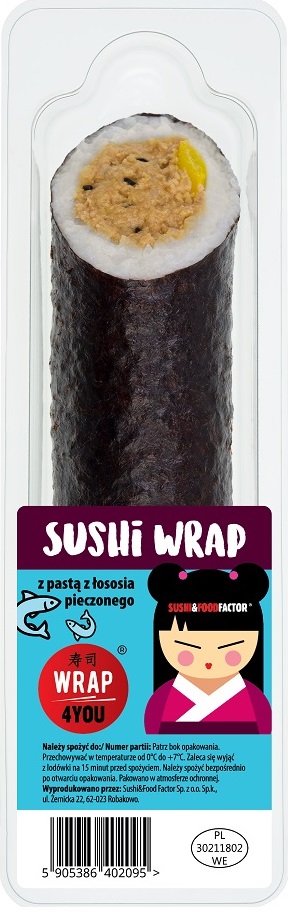 sushi wrap z Żabki