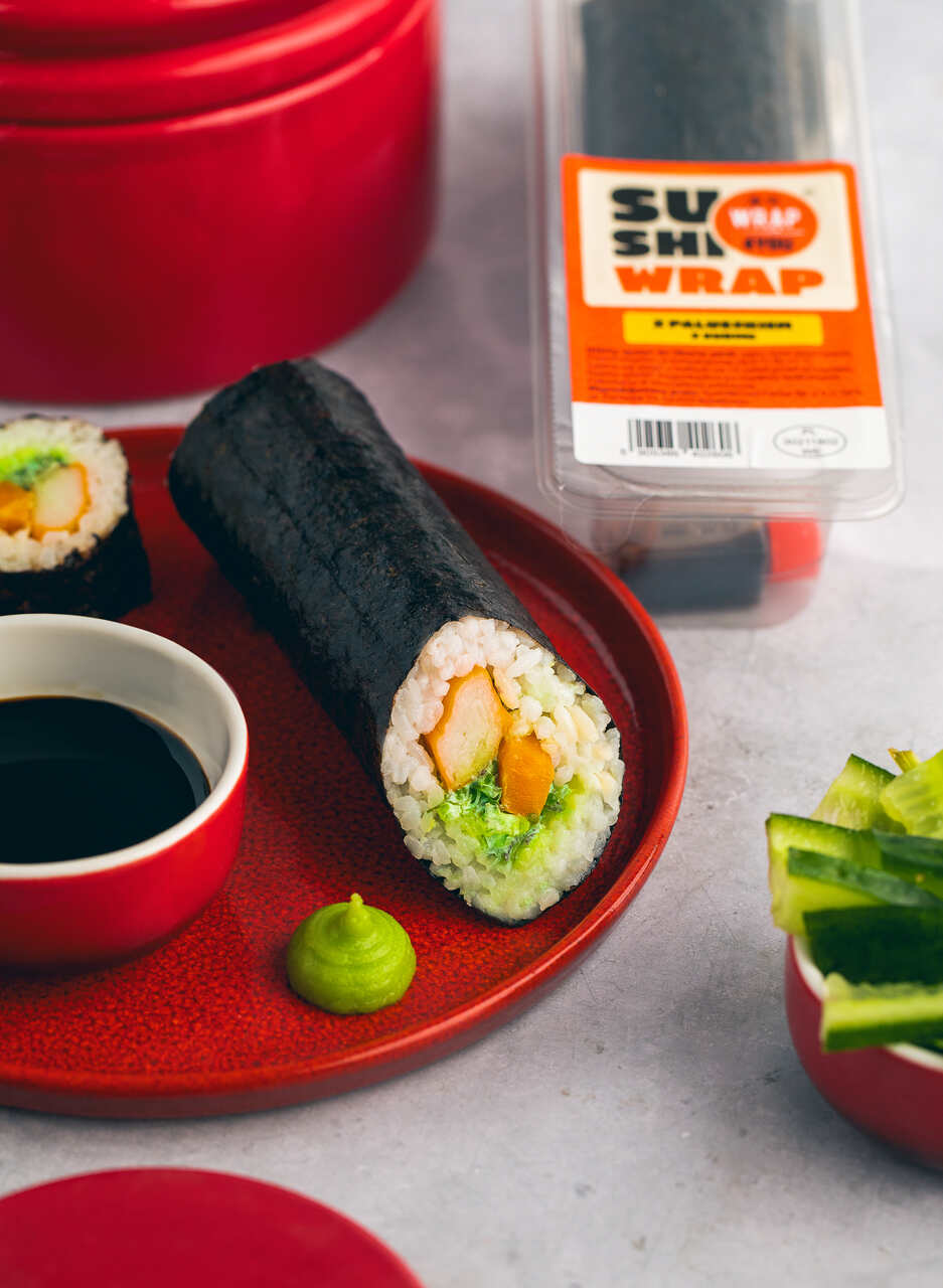 wrap sushi